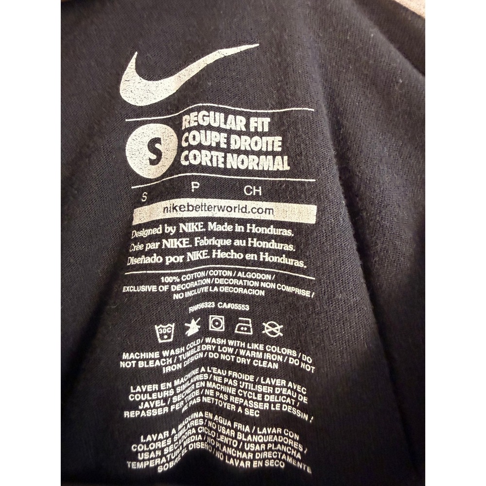 Nike Purdue Boilermakers T Shirt Small Black NCAA Boilers Indiana College Sports - Picture 4 of 4